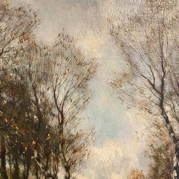 Original Dutch Oil Painting A. Hendriks Signed - Picture 9 of 16